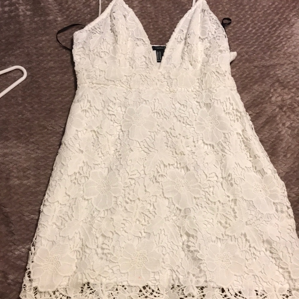 White dress